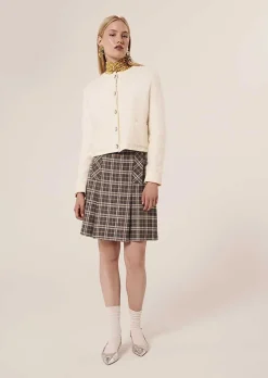 Cardigan En Maille De Mohair Et De Laine Ecru Guest*TARA JARMON Sale