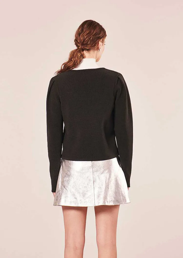 Cardigan Glenn En Coton Irise Noir*TARA JARMON Sale