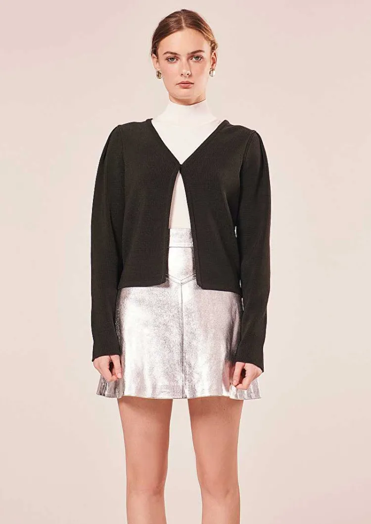 Cardigan Glenn En Coton Irise Noir*TARA JARMON Sale