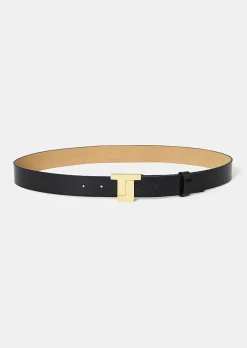 Ceinture 8 Bis En Cuir Noir*TARA JARMON Best