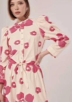 Chemise Cleo Ecru Imprime Fleur*TARA JARMON Discount