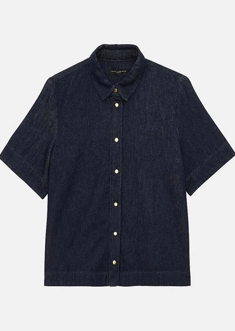 Chemise En Jean Bleu Nuit Camilla*TARA JARMON Outlet