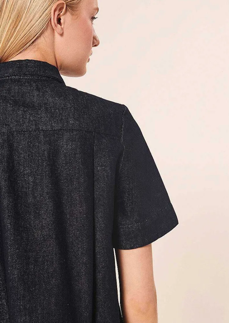 Chemise En Jean Bleu Nuit Camilla*TARA JARMON Outlet