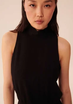 Combinaison Cecile En Crepe Noire*TARA JARMON Fashion