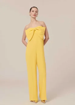 Combinaison Coeur Jaune En Crepe*TARA JARMON Sale