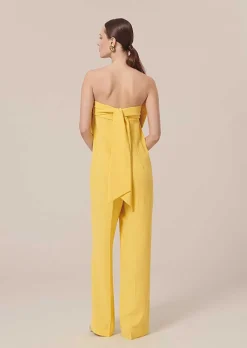 Combinaison Coeur Jaune En Crepe*TARA JARMON Sale