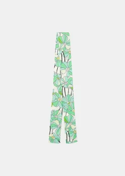 Echarpe Imprimee Florale Verte Emeline*TARA JARMON Hot