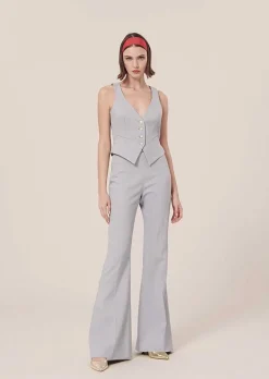 Gilet De Costume Bleu Gianna*TARA JARMON Hot
