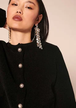 Gilet En Tricot Noir Invite*TARA JARMON Outlet