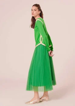 Haut En Coton Vert Ponama*TARA JARMON Outlet