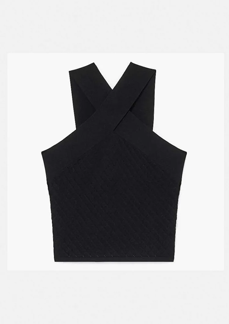 Haut En Maille Noir Prana*TARA JARMON Discount