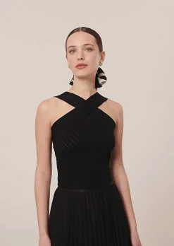 Haut En Maille Noir Prana*TARA JARMON Discount