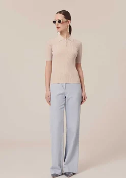 Haut En Tricot Beige Pam*TARA JARMON Best