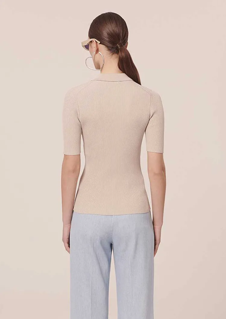 Haut En Tricot Beige Pam*TARA JARMON Best
