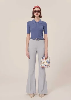Haut En Tricot Bleu Marine Pam*TARA JARMON Hot
