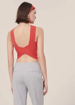 Haut En Tricot Corail Prana*TARA JARMON Hot