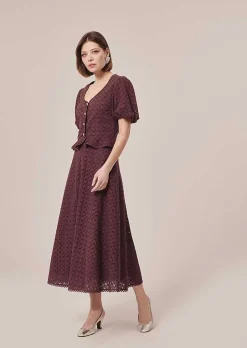 Jupe Brodee Jessie Brown*TARA JARMON Fashion