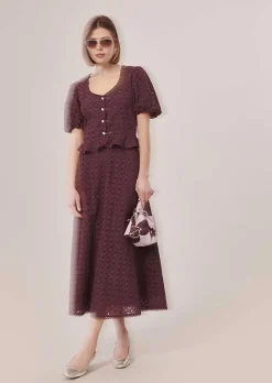 Jupe Brodee Jessie Brown*TARA JARMON Fashion