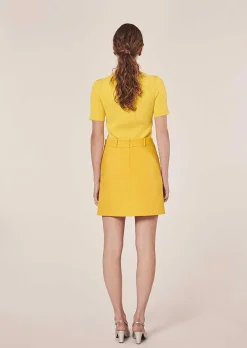 Jupe Courte Jaune Janice*TARA JARMON Clearance