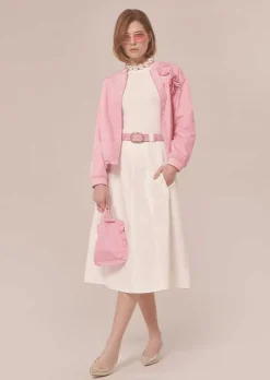 Jupe En Coton Blanc Jil*TARA JARMON Fashion