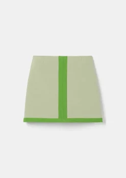 Jupe En Double Toile Verte Julianna*TARA JARMON Outlet
