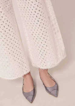 Pantalon Brode Blanc Paquita*TARA JARMON Outlet