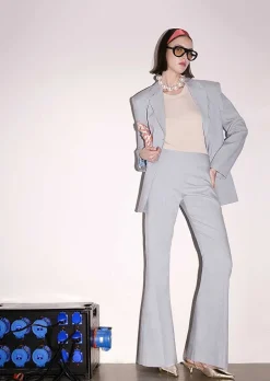 Pantalon De Costume Bleu Penina*TARA JARMON Outlet