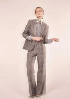 Pantalon De Costume Gris Primavera*TARA JARMON Clearance