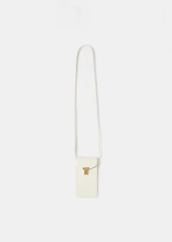 Pochette 8 Bis En Cuir Ecru*TARA JARMON Clearance