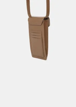 Pochette 8 Bis En Cuir Taupe*TARA JARMON Clearance