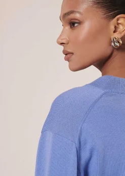 Pull Bleu Primrose En Coton Et Laine Merinos Extrafine*TARA JARMON Online