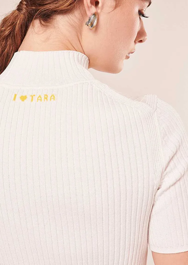 Pull Cotele Ecru Perla*TARA JARMON Online