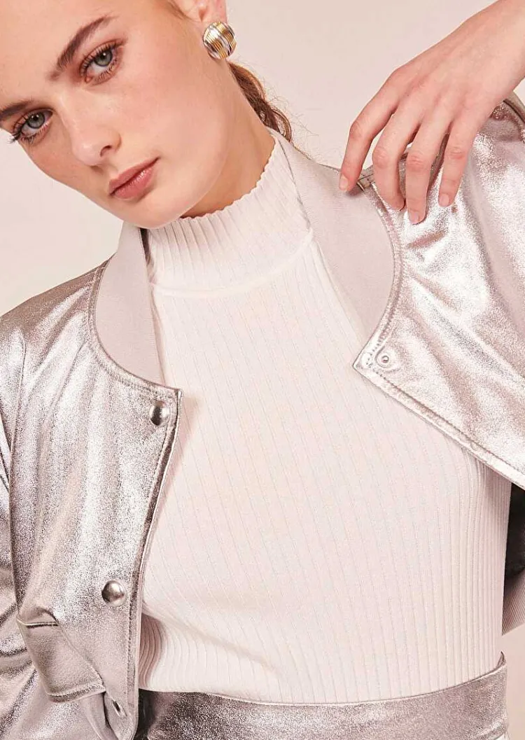 Pull Cotele Ecru Perla*TARA JARMON Online