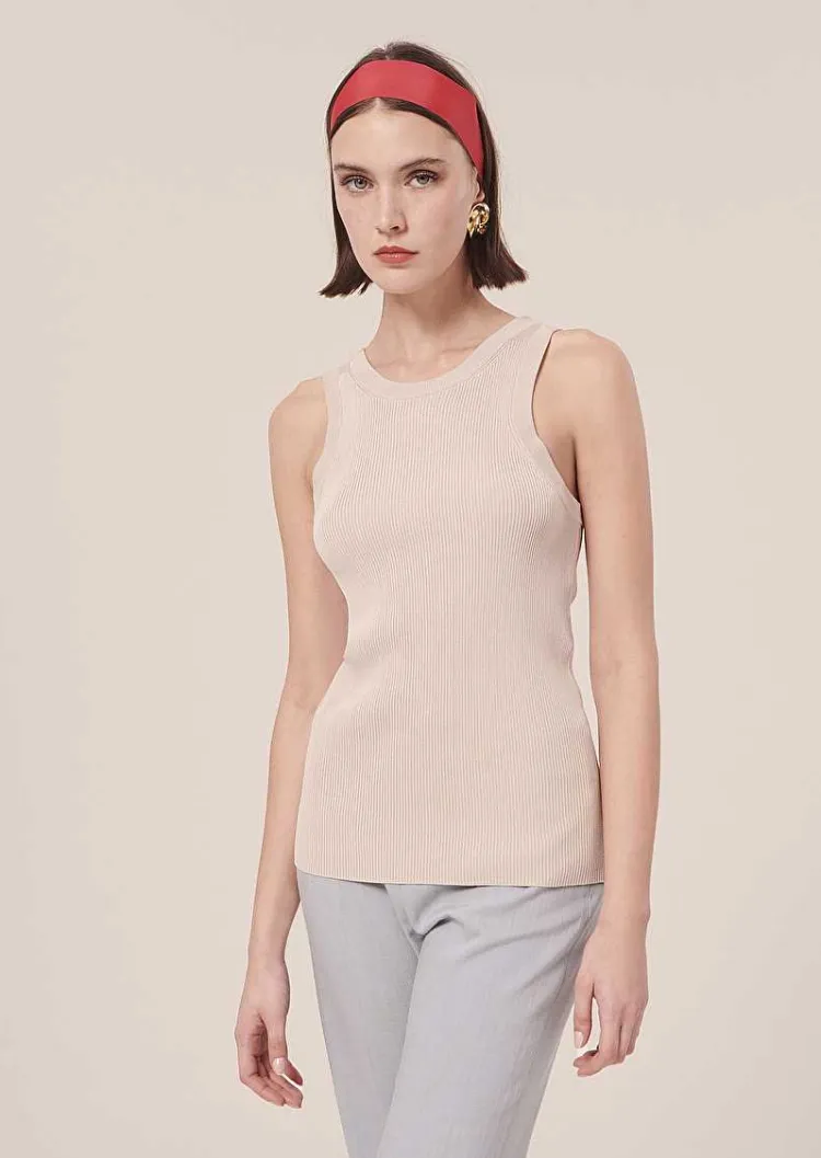 Pull En Tricot Beige Pepite*TARA JARMON Clearance