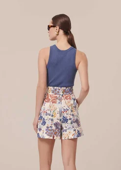 Pull En Tricot Bleu Marine Pepite*TARA JARMON Fashion