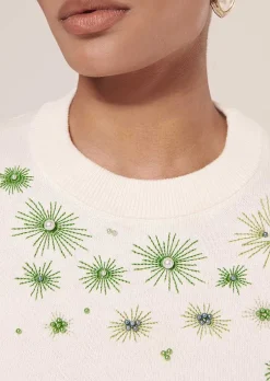 Pull Pablito En Coton Et Laine Ecru*TARA JARMON Sale