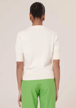 Pull Pablito En Coton Et Laine Ecru*TARA JARMON Sale