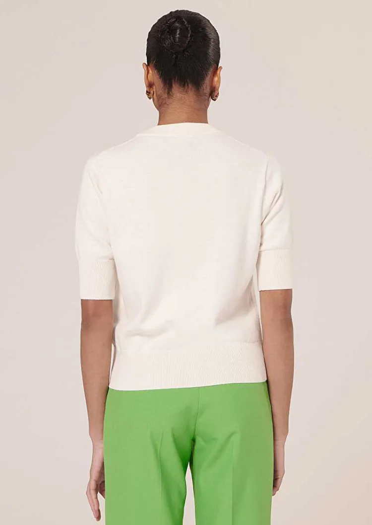 Pull Pablito En Coton Et Laine Ecru*TARA JARMON Sale