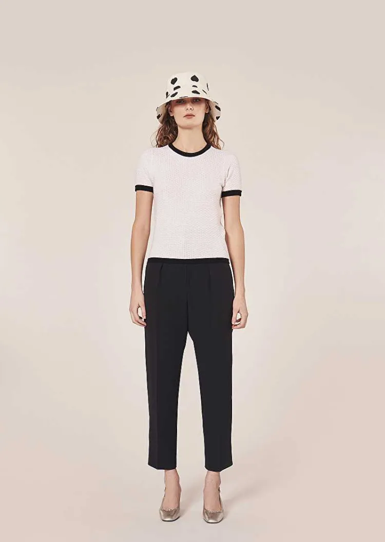 Pull Peggy Laine Merinos Ecru*TARA JARMON Fashion