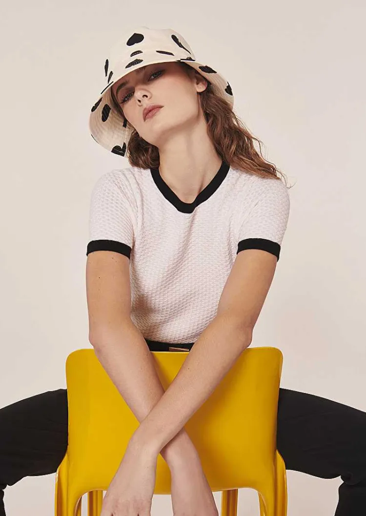 Pull Peggy Laine Merinos Ecru*TARA JARMON Fashion
