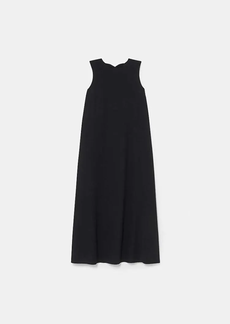 Robe En Crepe Noire Roxy*TARA JARMON Sale