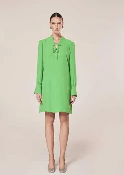 Robe En Crepe Vert Radiance*TARA JARMON Hot