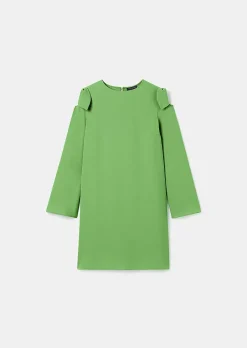 Robe En Crepe Verte Renato*TARA JARMON Best