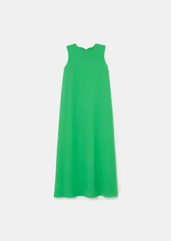 Robe En Crepe Verte Roxy*TARA JARMON Outlet