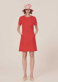 Robe En Double Toile Corail Rehane*TARA JARMON Best