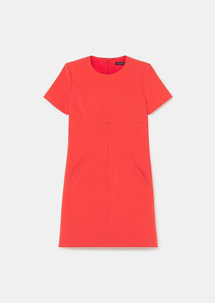 Robe En Double Toile Corail Rehane*TARA JARMON Best