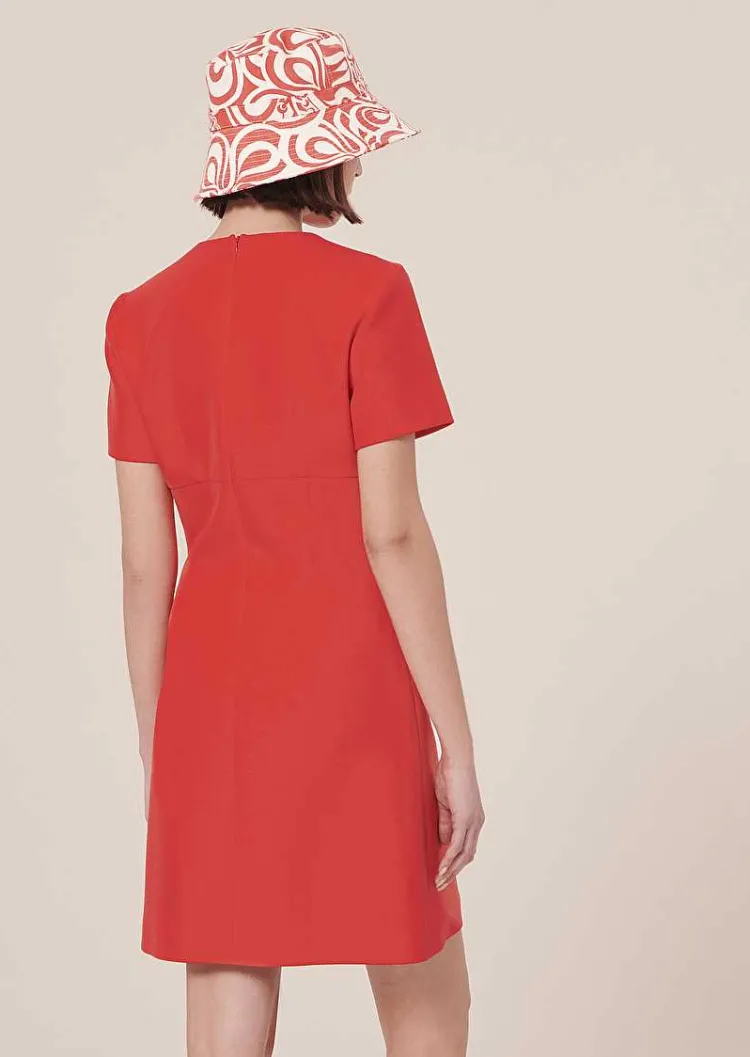 Robe En Double Toile Corail Rehane*TARA JARMON Best