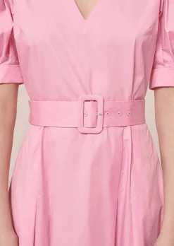 Robe En Popeline Rose Ranya*TARA JARMON Sale