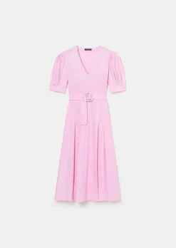 Robe En Popeline Rose Ranya*TARA JARMON Sale