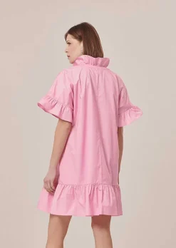 Robe En Popeline Rose Ripoline*TARA JARMON Online